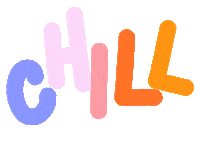 Happy Chill Sticker by Beeldprikkels