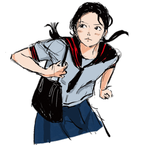 Girl School Sticker