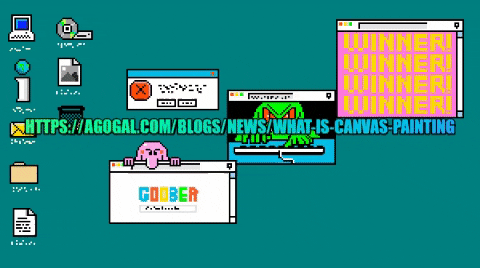 agogal giphygifmaker giphyattribution canvas homedecor GIF