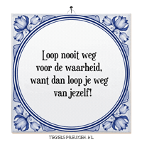 Humor Spreuk Sticker by Tegelspreuken.nl