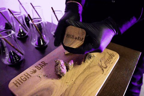Cannabis Blunts GIF by HIGH BAR