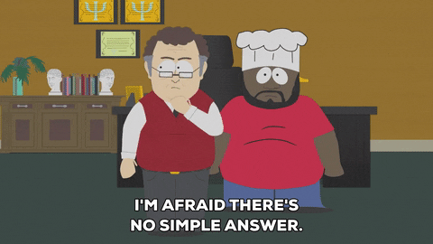 chef wondering GIF by South Park 