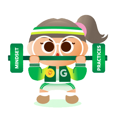 Mindset Practices Sticker by Grab Singapore
