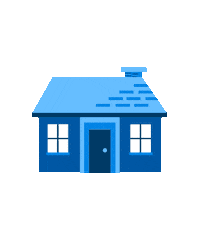 aldersmakelaars makelaardij huis interieur binnenkijken Sticker