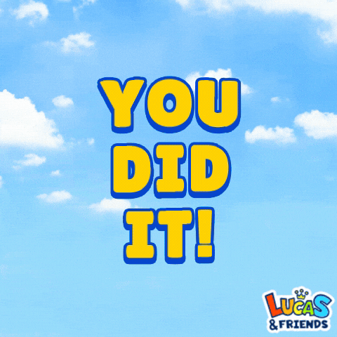 Awesome Great Job GIF by Lucas and Friends by RV AppStudios
