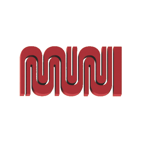 San Francisco Logo Sticker by SFMTA-Muni