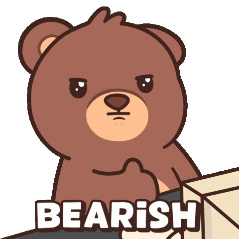 Teddy Bear Thumbs Up Sticker by BEARISH