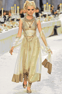 glow karl lagerfeld GIF by fashgif