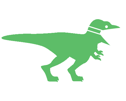 Mask Dinosaur Sticker by prairieplaysd