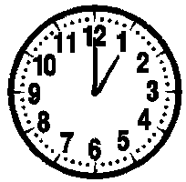 Time Clock Sticker