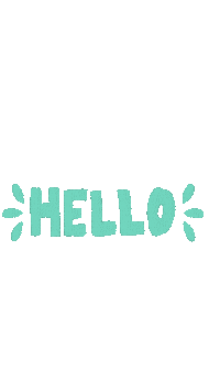 HelloNicoler hello blue green swipe up Sticker