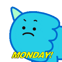 Work Work Monday Sticker by DINOSALLY