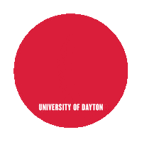 dayton flyers Sticker by University of Dayton