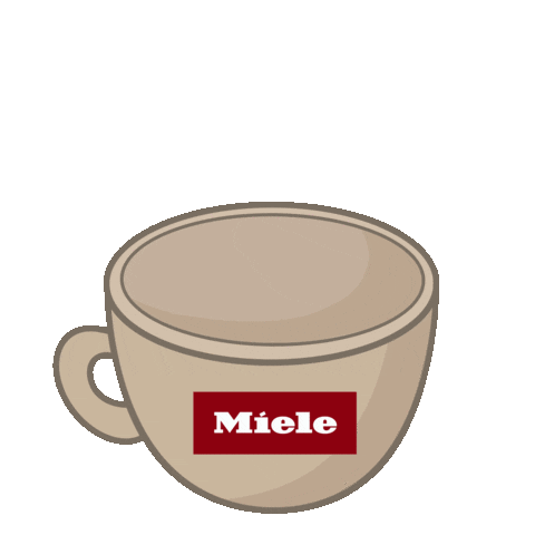 MieleDeutschland giphyupload heart coffee morning Sticker