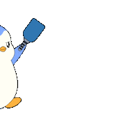 Sport Serve Sticker by Pudgy Penguins
