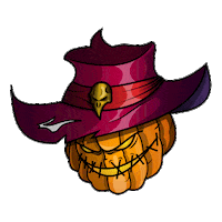 Halloween Horror Sticker by Legendary Knights