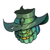 Halloween Horror Sticker by Legendary Knights