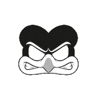 Angry Mask Sticker