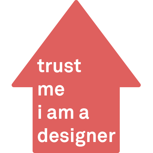 trust me design Sticker by Form&Seek