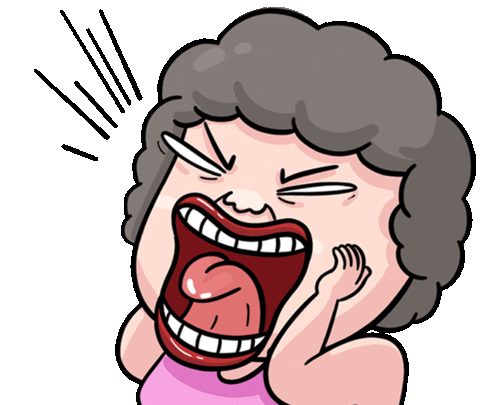 nolastname giphyupload scream mother screaming Sticker
