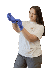 Corona Cross Sticker by DRK Ravensburg