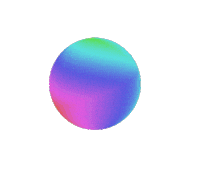 Rainbow Net Art Sticker