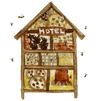 Bee Honey Sticker