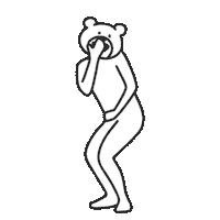 laugh smile Sticker by takadabear