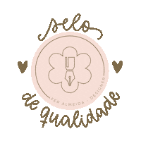 FerAlmeidaDesigner logo design papelaria personalizado Sticker