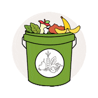 javascompost go green compost food scraps javas compost Sticker