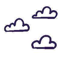 Cloud Sticker by mamikos
