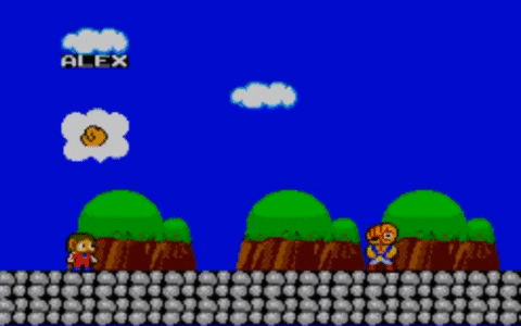 damianobacci giphygifmaker sega master system alex kidd miracle world GIF