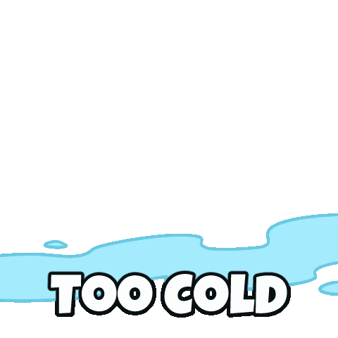 Snow Freezing Sticker by Christophers Genie