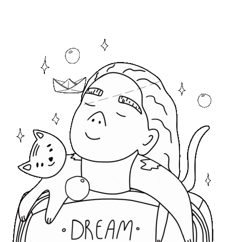 Dream Daydreaming Sticker