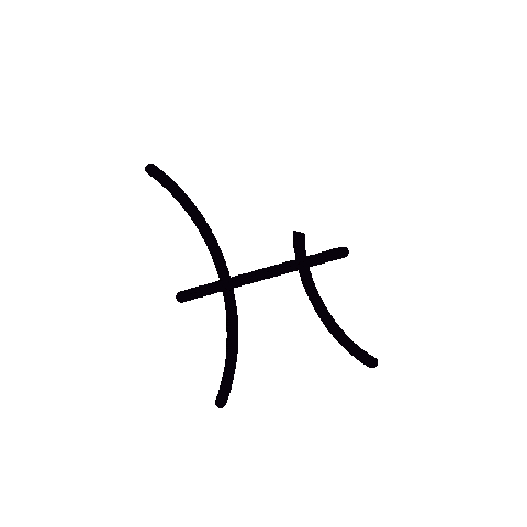 miawritesco giphyupload design calligraphy zodiac Sticker