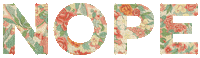 Flower No Sticker