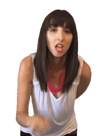 jennrobbins no nope nop jenn Sticker