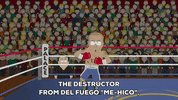 boxing fighting GIF by South Park 