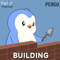 In Progress Work GIF by Pudgy Penguins