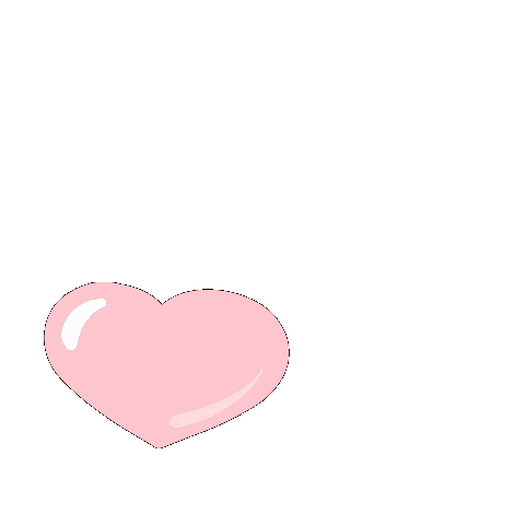 In Love Hearts Sticker