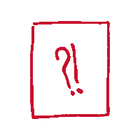 Wait What Exclaim Sticker