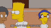 mad bart simpson GIF