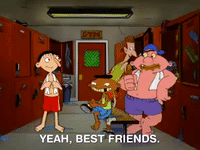 hey arnold nicksplat GIF