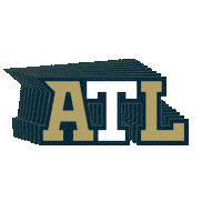 Yellow Jackets Atlanta Sticker by Georgia Tech Football