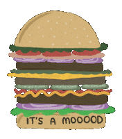 molabocha food pizza eating eat Sticker