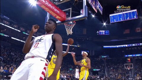 Washington Wizards Nba GIF by NBC Sports Washington