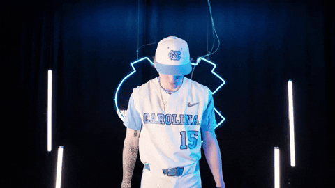 North Carolina Baseball GIF by UNC Tar Heels
