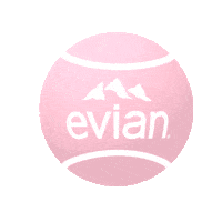 The Championships Ball Sticker by evian