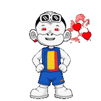 Romania Ro Sticker by Zhot Shop