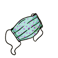 yaizajr dance mask covid corona Sticker